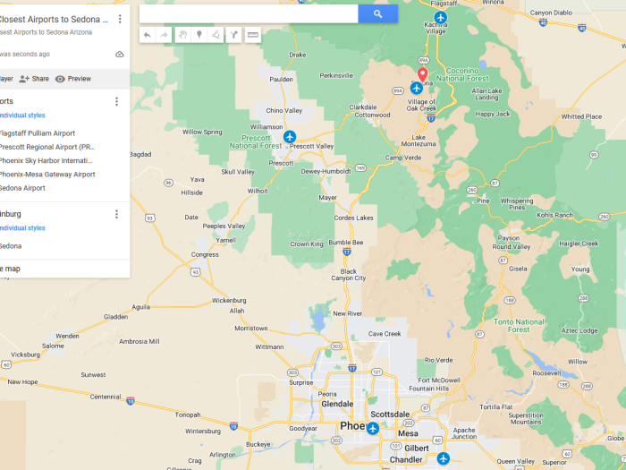 The 5 Closest Airports to Sedona Arizona